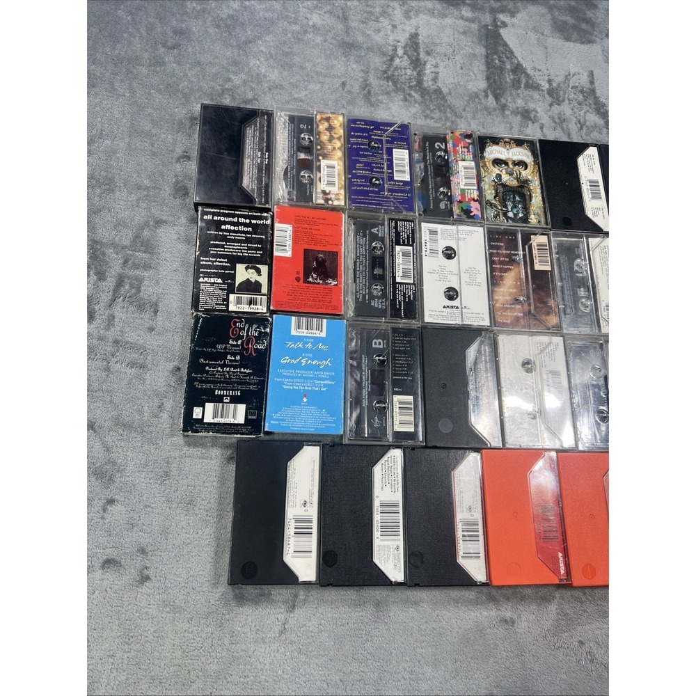 Vintage Cassette Tapes Lot of 35 Prince Micheal Jackson TLC R&B Soul 90s Music - Picture 14 of 16